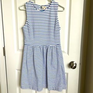 JCrew stripped dress